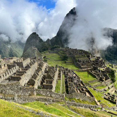 馬丘比丘 Machu Picchu in Andes全景與安第斯山脈