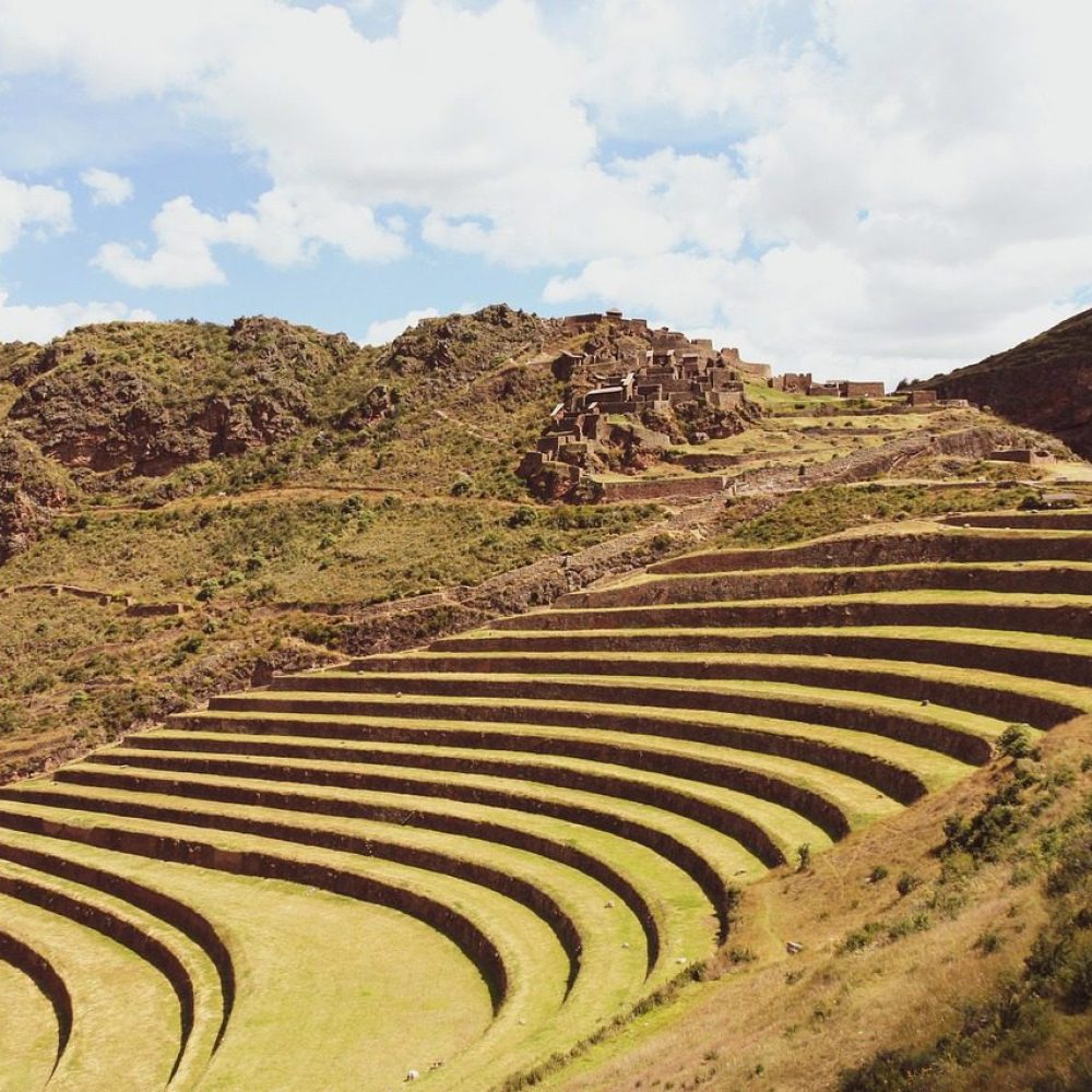聖谷皮薩克遺址 Pisac Ruins 農業梯田與山景