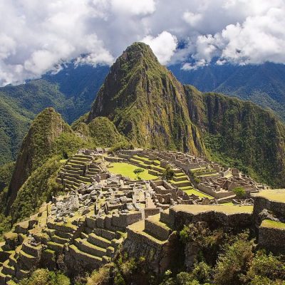 馬丘比丘 Machu Picchu in Andes 全景與安第斯山脈