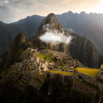 馬丘比丘 Machu Picchu and Andes 全景與安第斯山脈
